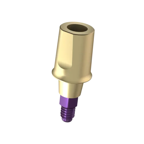 Implant One 400 Series Standard Stock Abutment 0.5mm 0°